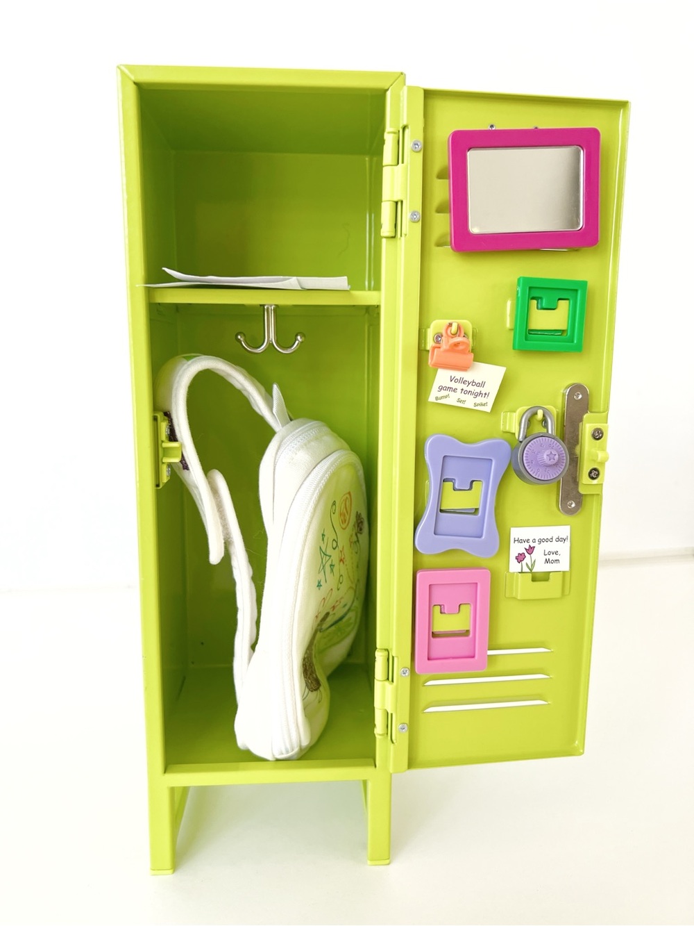 American Girl School Locker Set & Backpack